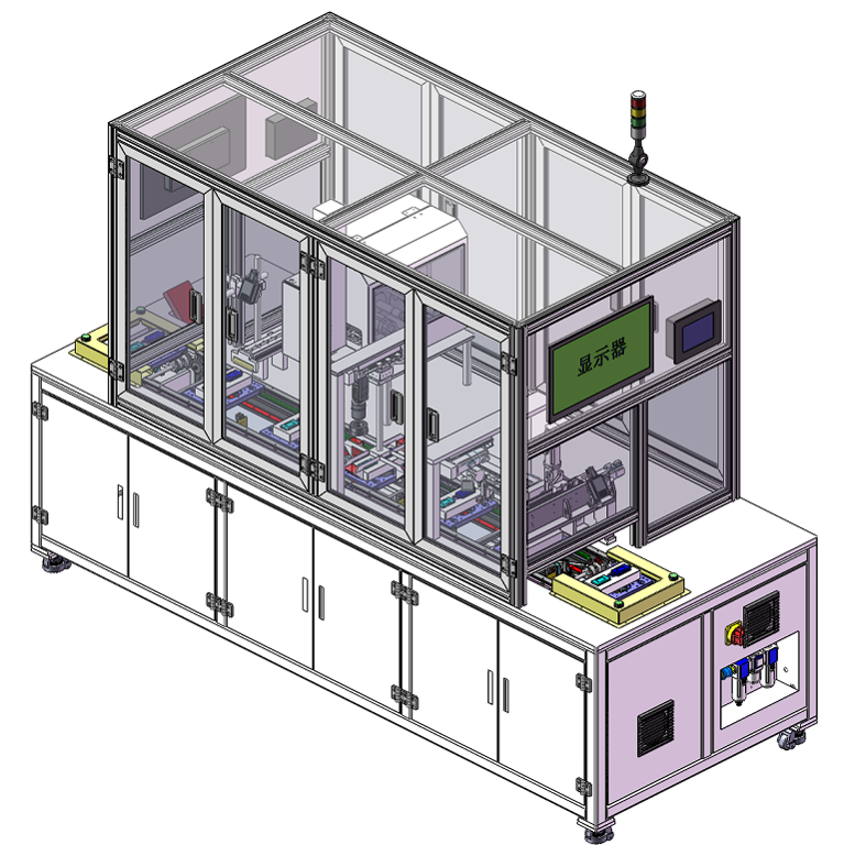 放大器自动组装测试设备