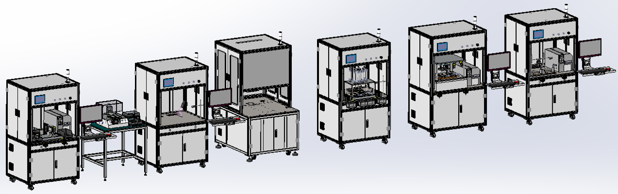 汽车电子组装测试线