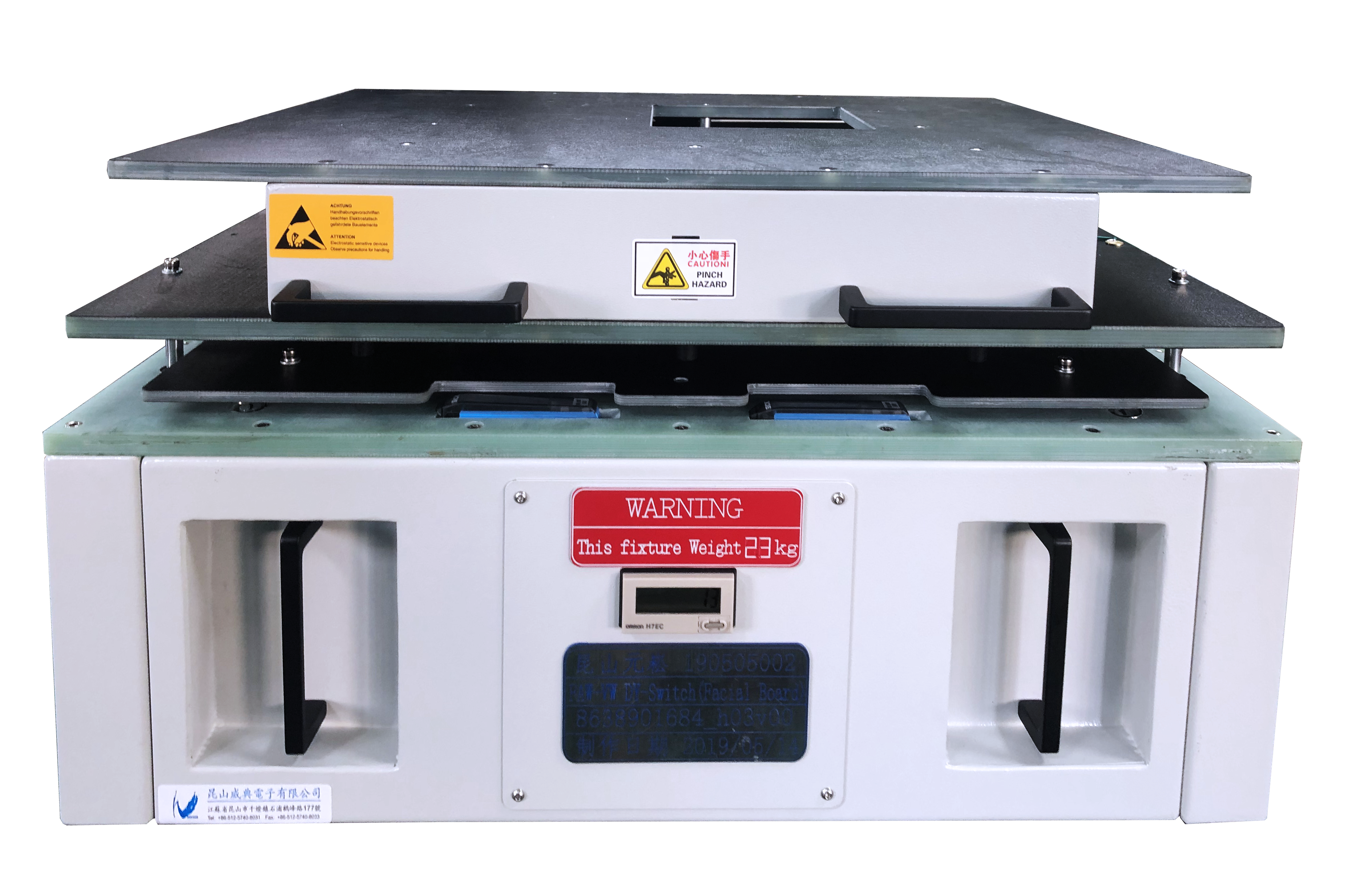 TR5001在线测试夹具