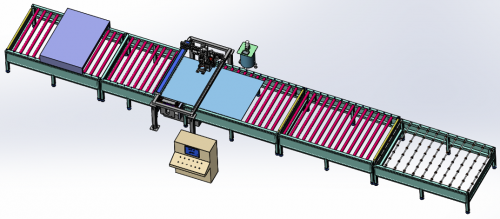 玻璃自动抛光机设备